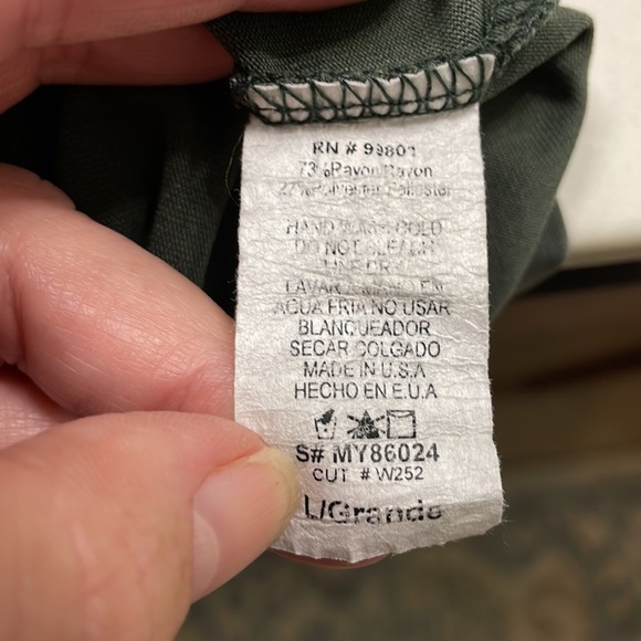 My Story Olive Green Dress - Picture 4 of 4